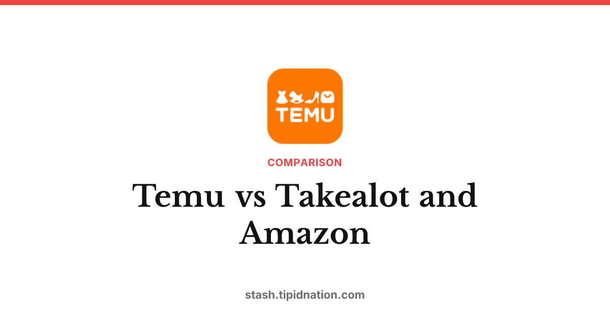 Temu vs Takealot and Amazon