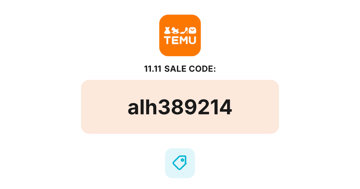 Temu 11.11 Sale Coupon Code, bundle deal, recently verified
