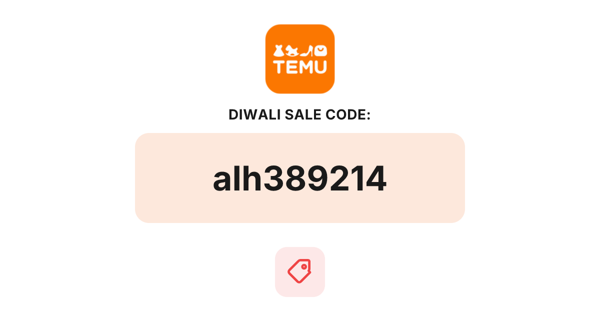 Temu Diwali Sale Coupon Code, bundle deal, recently verified